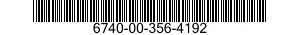 6740-00-356-4192  6740003564192 003564192