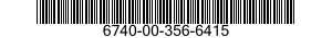 6740-00-356-6415  6740003566415 003566415