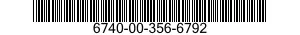 6740-00-356-6792  6740003566792 003566792