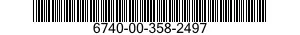 6740-00-358-2497  6740003582497 003582497