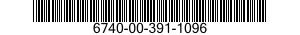 6740-00-391-1096  6740003911096 003911096