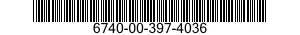 6740-00-397-4036  6740003974036 003974036