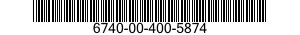 6740-00-400-5874  6740004005874 004005874