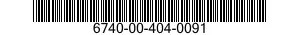 6740-00-404-0091  6740004040091 004040091