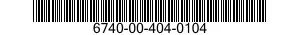 6740-00-404-0104  6740004040104 004040104
