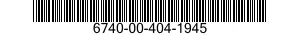 6740-00-404-1945  6740004041945 004041945