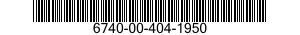 6740-00-404-1950  6740004041950 004041950