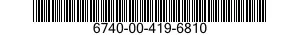 6740-00-419-6810  6740004196810 004196810