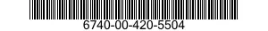 6740-00-420-5504  6740004205504 004205504