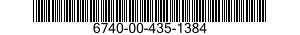 6740-00-435-1384  6740004351384 004351384