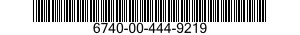 6740-00-444-9219  6740004449219 004449219