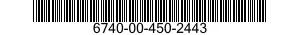 6740-00-450-2443  6740004502443 004502443