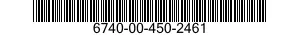 6740-00-450-2461  6740004502461 004502461