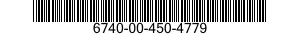 6740-00-450-4779  6740004504779 004504779