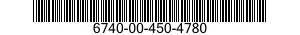 6740-00-450-4780  6740004504780 004504780