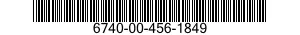 6740-00-456-1849  6740004561849 004561849