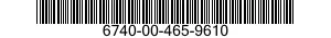6740-00-465-9610  6740004659610 004659610