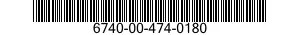 6740-00-474-0180  6740004740180 004740180