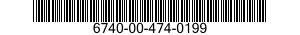 6740-00-474-0199  6740004740199 004740199