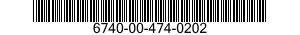 6740-00-474-0202  6740004740202 004740202