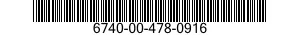 6740-00-478-0916  6740004780916 004780916
