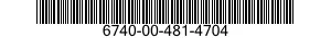 6740-00-481-4704  6740004814704 004814704