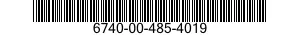 6740-00-485-4019  6740004854019 004854019