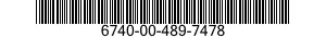 6740-00-489-7478  6740004897478 004897478
