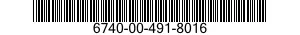 6740-00-491-8016  6740004918016 004918016