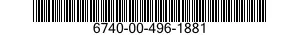 6740-00-496-1881  6740004961881 004961881