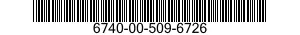 6740-00-509-6726  6740005096726 005096726