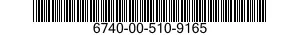 6740-00-510-9165  6740005109165 005109165