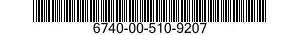 6740-00-510-9207  6740005109207 005109207