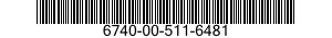 6740-00-511-6481  6740005116481 005116481