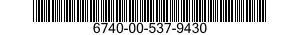 6740-00-537-9430  6740005379430 005379430