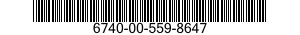 6740-00-559-8647  6740005598647 005598647