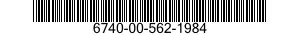 6740-00-562-1984  6740005621984 005621984