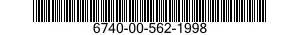 6740-00-562-1998  6740005621998 005621998