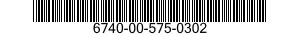 6740-00-575-0302  6740005750302 005750302