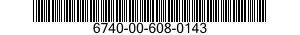 6740-00-608-0143  6740006080143 006080143