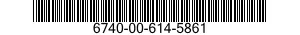 6740-00-614-5861  6740006145861 006145861