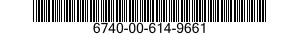 6740-00-614-9661  6740006149661 006149661