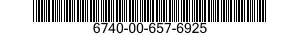 6740-00-657-6925  6740006576925 006576925