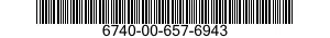 6740-00-657-6943  6740006576943 006576943