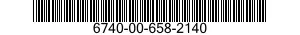 6740-00-658-2140  6740006582140 006582140