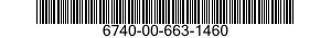 6740-00-663-1460  6740006631460 006631460