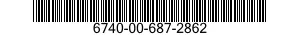 6740-00-687-2862  6740006872862 006872862