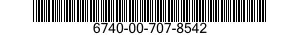 6740-00-707-8542  6740007078542 007078542