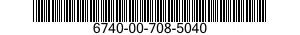 6740-00-708-5040  6740007085040 007085040