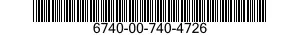 6740-00-740-4726  6740007404726 007404726